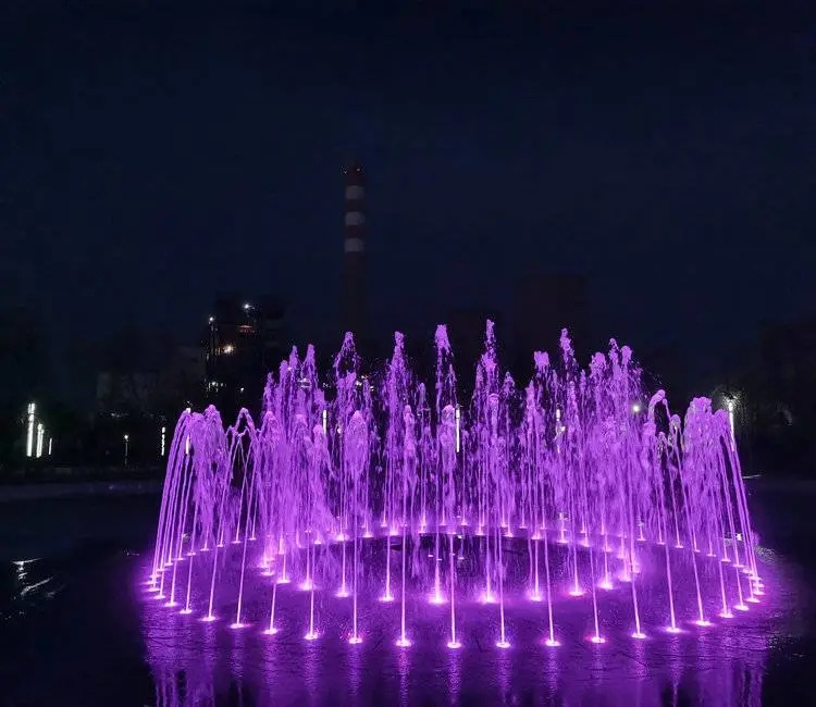 广场音乐喷泉